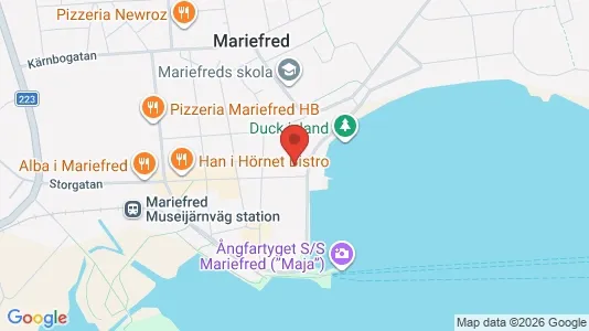 Bostadsrätter till salu i Strängnäs - kort over placeringen