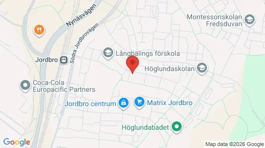 Lägenheter att hyra i Haninge - kort over placeringen