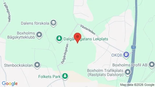 Lägenheter att hyra i Boxholm - kort over placeringen