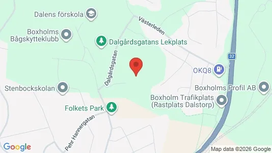 Lägenheter att hyra i Boxholm - kort over placeringen