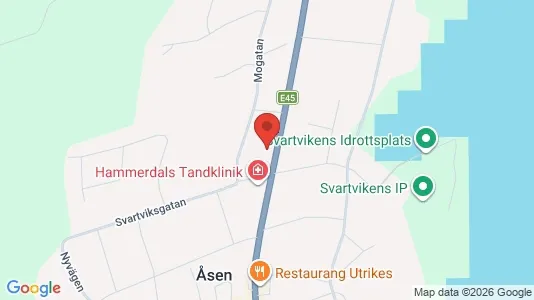 Lägenheter att hyra i Strömsund - kort over placeringen