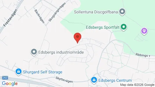Lägenheter till salu i Sollentuna - kort over placeringen