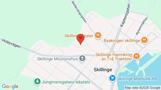 Lägenheter till salu i Simrishamn - kort over placeringen
