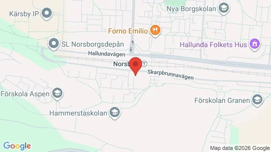 Lägenheter till salu i Botkyrka - kort over placeringen