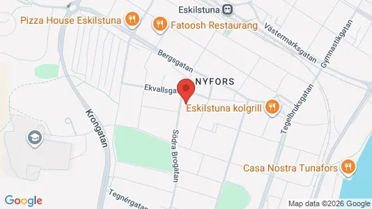 Lägenheter att hyra i Eskilstuna - kort over placeringen