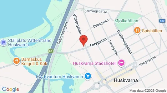 Lägenheter att hyra i Jönköping - kort over placeringen