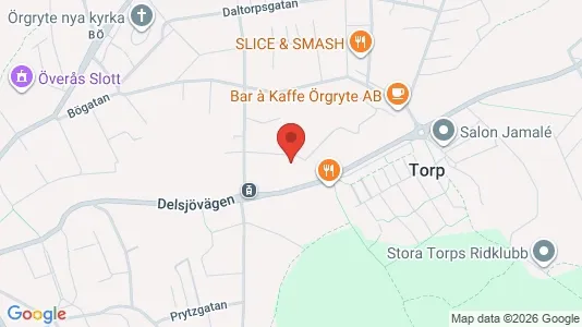 Bostadsrätter till salu i Örgryte-Härlanda - kort over placeringen