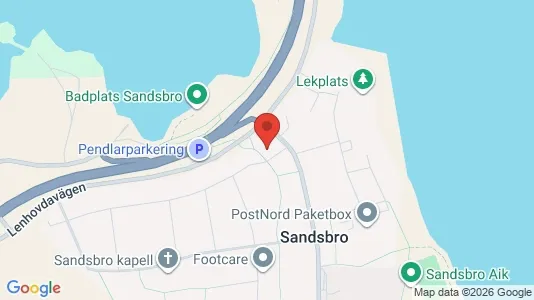 Bostadsrätter till salu i Växjö - kort over placeringen