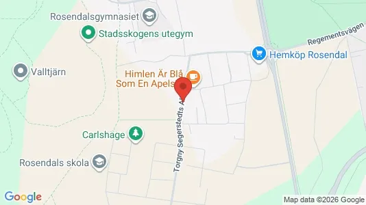 Bostadsrätter till salu i Uppsala - kort over placeringen