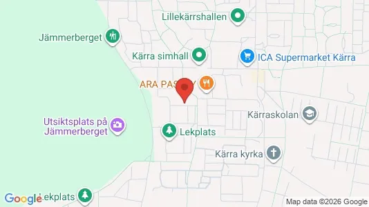 Lägenheter till salu i Göteborg Centrum - kort over placeringen