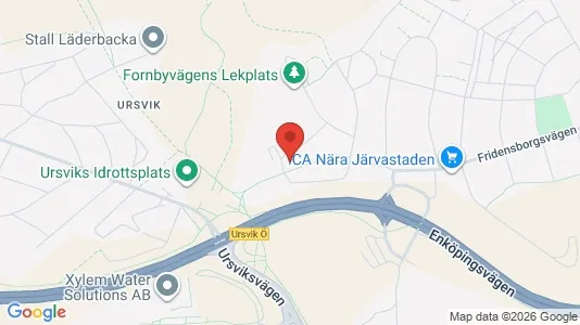 Lägenheter till salu i Sundbyberg - kort over placeringen