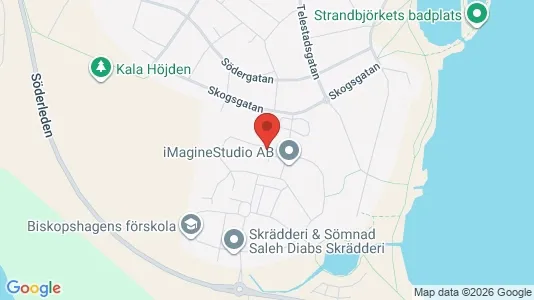 Lägenheter till salu i Växjö - kort over placeringen