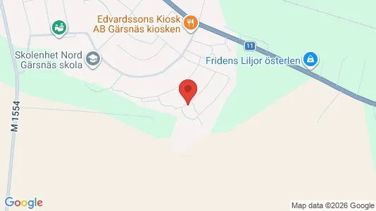 Lägenheter till salu i Simrishamn - kort over placeringen