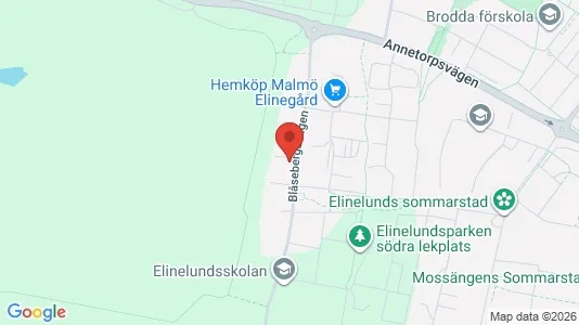 Lägenheter till salu i Limhamn/Bunkeflo - kort over placeringen