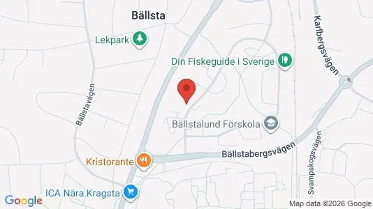 Lägenheter till salu i Vallentuna - kort over placeringen