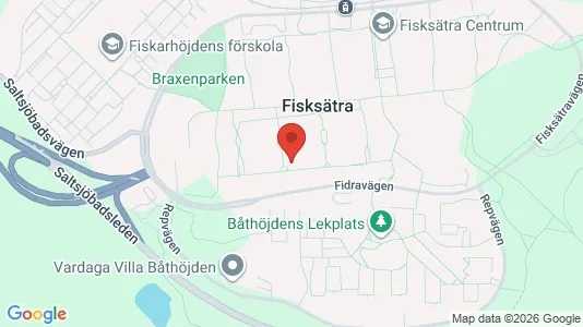Lägenheter att hyra i Nacka - kort over placeringen
