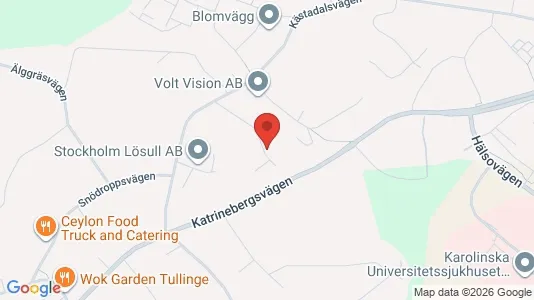 Lägenheter att hyra i Botkyrka - kort over placeringen