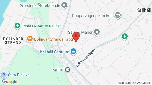 Bostadsrätter till salu i Järfälla - kort over placeringen