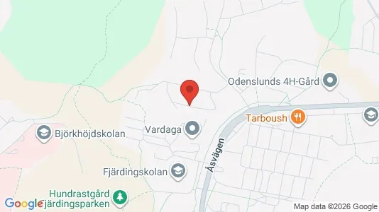 Lägenheter att hyra i Borås - kort over placeringen