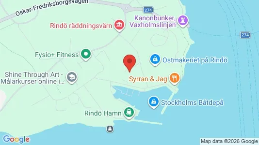 Lägenheter till salu i Vaxholm - kort over placeringen