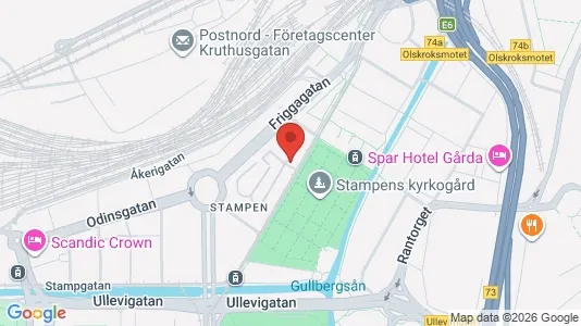 Lägenheter till salu i Göteborg Centrum - kort over placeringen