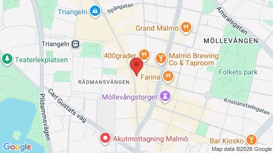 Lägenheter till salu i Sofielund - kort over placeringen