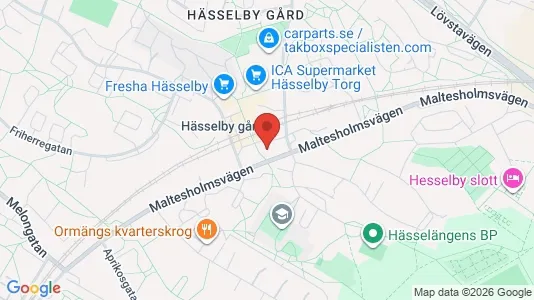 Bostadsrätter till salu i Västerort - kort over placeringen