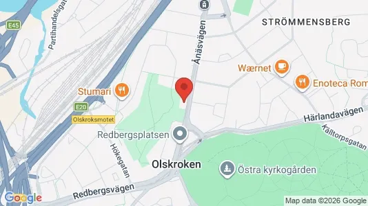 Lägenheter till salu i Örgryte-Härlanda - kort over placeringen