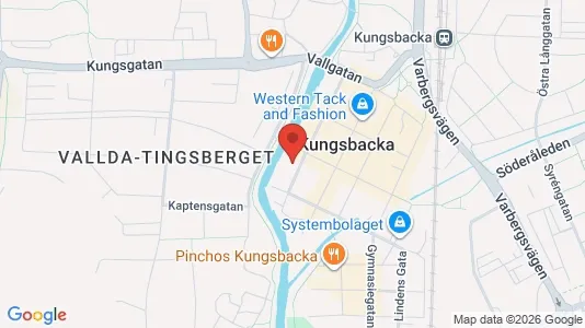 Lägenheter till salu i Kungsbacka - kort over placeringen