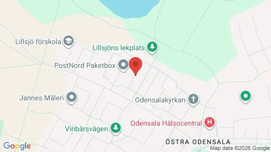 Lägenheter till salu i Östersund - kort over placeringen