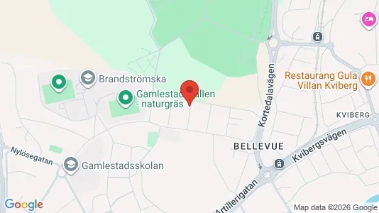 Bostadsrätter till salu i Göteborg Östra - kort over placeringen