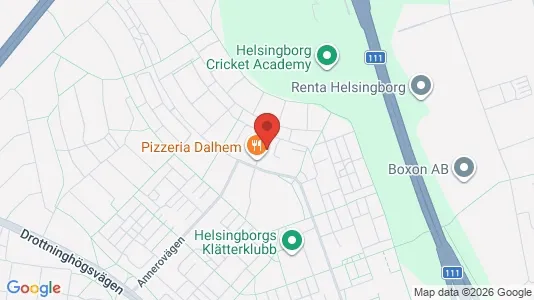 Lägenheter att hyra i Helsingborg - kort over placeringen