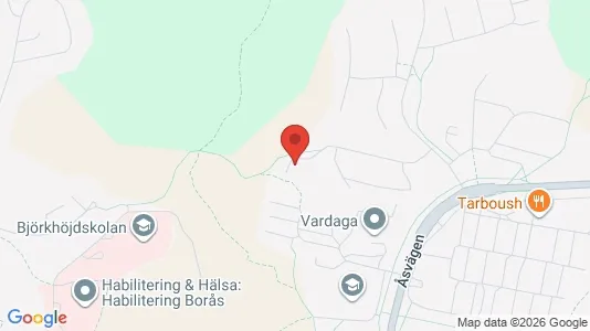 Lägenheter att hyra i Borås - kort over placeringen