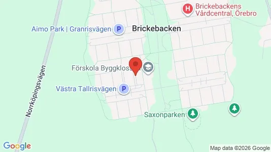 Lägenheter att hyra i Örebro - kort over placeringen
