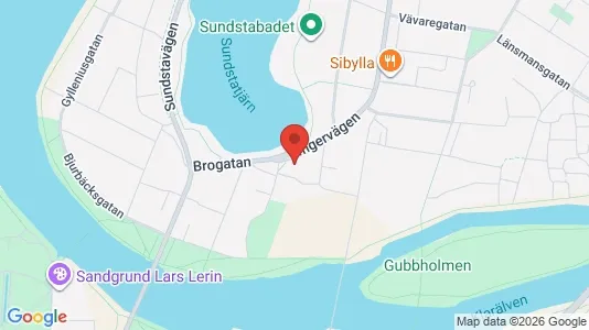 Lägenheter att hyra i Karlstad - kort over placeringen