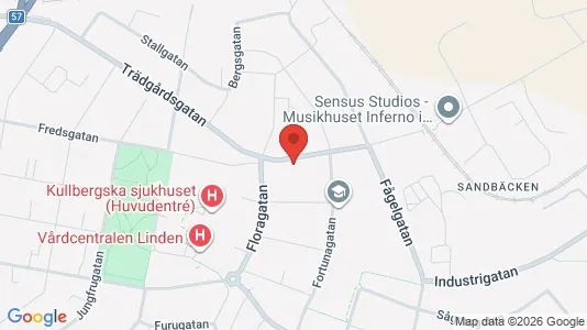 Lägenheter att hyra i Katrineholm - kort over placeringen