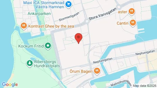 Lägenheter att hyra i Malmö Centrum - kort over placeringen