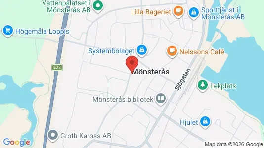 Lägenheter att hyra i Mönsterås - Bild från Google Street View