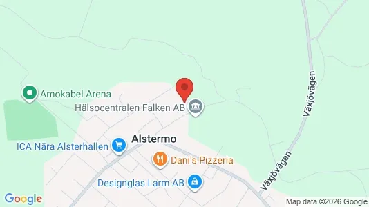 Lägenheter att hyra i Uppvidinge - kort over placeringen