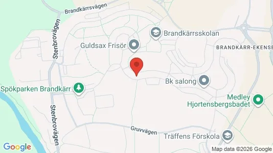 Lägenheter att hyra i Nyköping - kort over placeringen