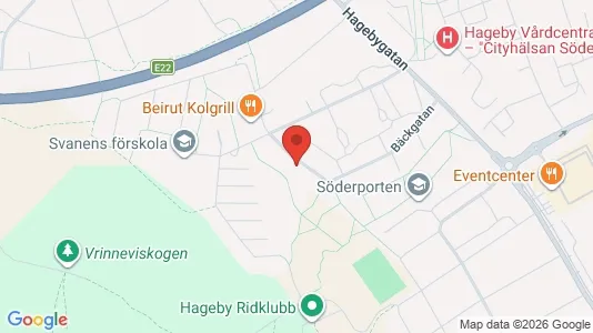 Lägenheter att hyra i Norrköping - kort over placeringen