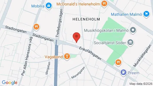 Lägenheter att hyra i Sofielund - kort over placeringen