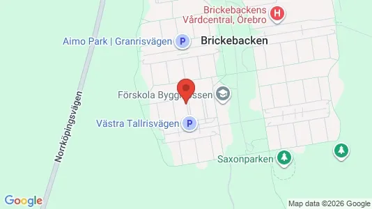 Lägenheter att hyra i Örebro - kort over placeringen
