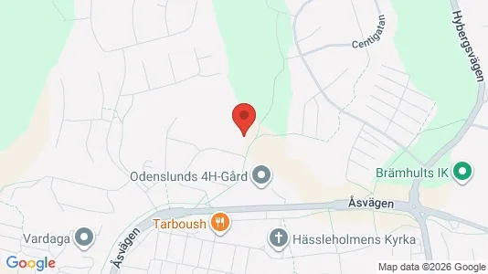 Lägenheter att hyra i Borås - kort over placeringen
