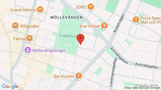 Lägenheter att hyra i Malmö Centrum - kort over placeringen