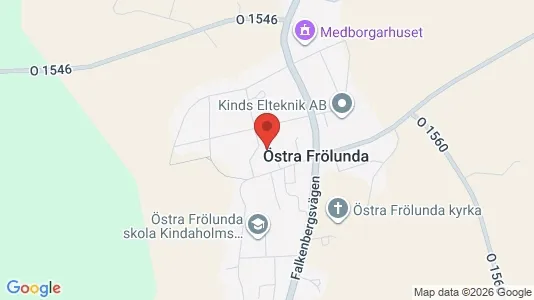 Lägenheter att hyra i Svenljunga - kort over placeringen