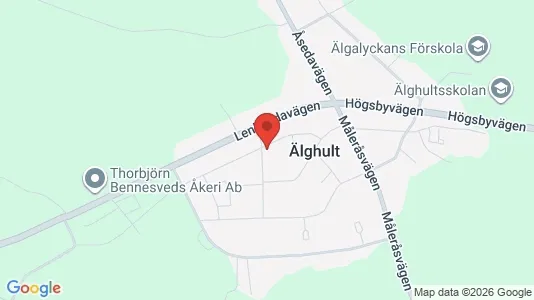 Lägenheter att hyra i Uppvidinge - kort over placeringen