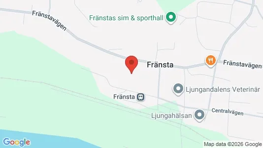Lägenheter att hyra i Ånge - kort over placeringen