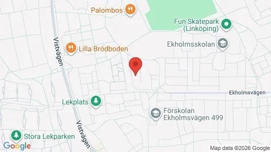Lägenheter att hyra i Linköping - kort over placeringen