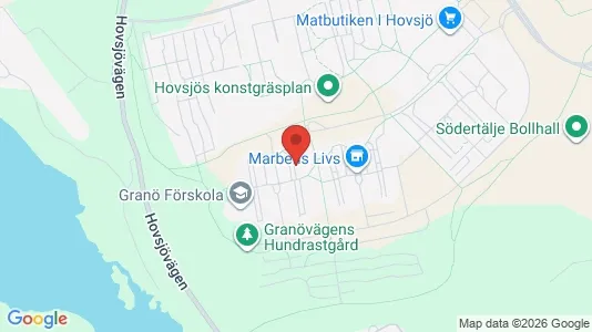 Lägenheter att hyra i Södertälje - kort over placeringen